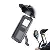 Motorcycle Phone Holder With Sun Hat Waterproof Mobile Mount For Women Men Riding Bicycles Scooters Strollers Accessories