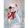 DIY Snowman 5D Diamond Painting Full Round Drill Christmas Gift Diamond Embroidery Rhinestones Pictures Crafts Kit Home Decor