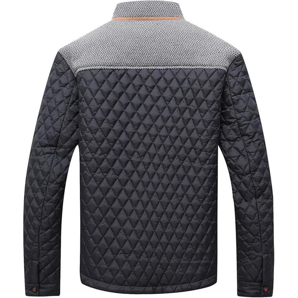 Мужская повседневная уличная спортивная ветрозащитная куртка с карманами, утепленная куртка