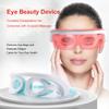 Red Blue Light Eye Massager Kneading Acupoints Vibrating Eye Massage Device Hot Compress Relieve Fatigue Dry Eye SPA Protection