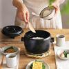 Okatte Rice Clay Pot (black)