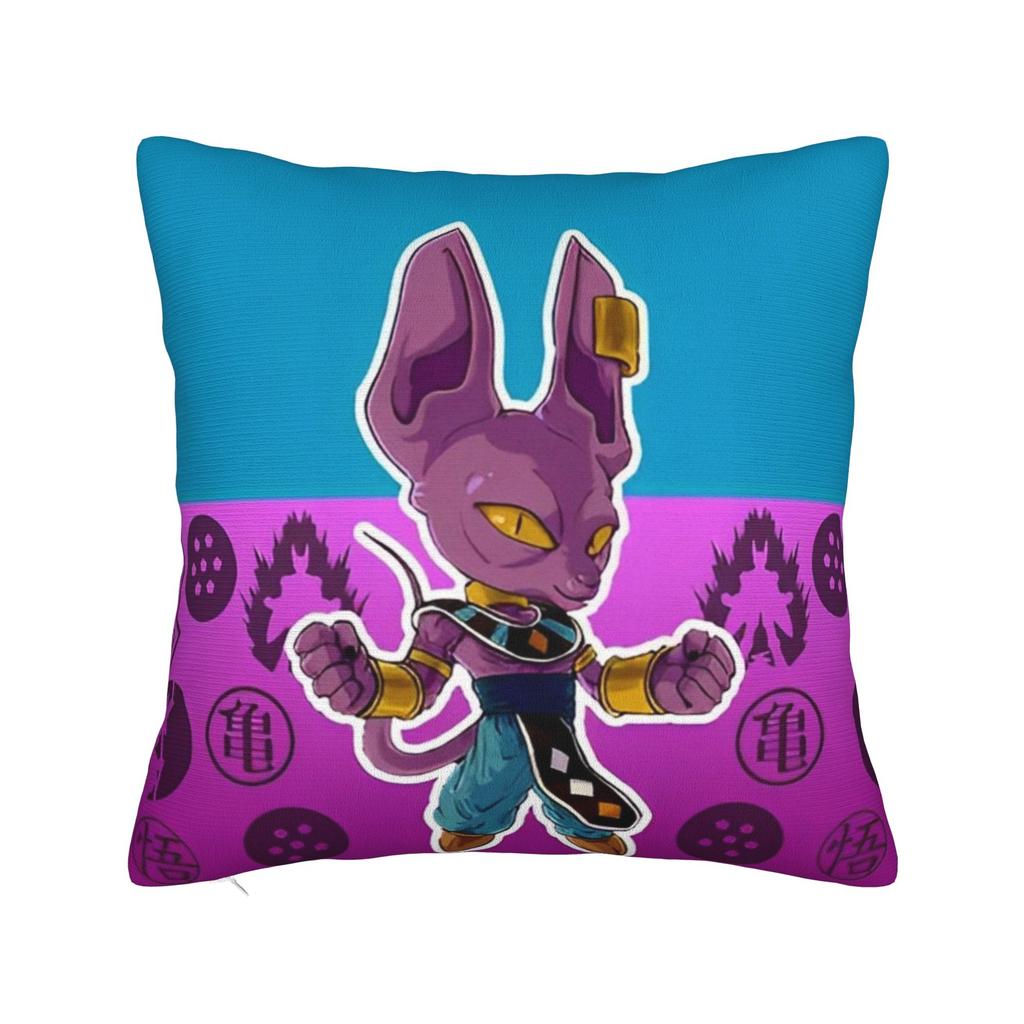 Dbz Vegeta Square Pillow Case Dbz Cushion Covers Vintage Zipper Decor Pillowcover For Home 40*40Cm
