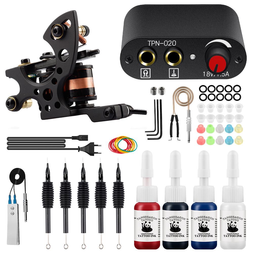 Набор тату-машинок PHOENIXY с иглами питания и чернилами для боди-арта