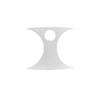 Aluminium Alloy Car Rear Air Condition Outlet Frame Decoration Sticker For Mercedes Benz C E GLC Class W205 W213 X253 2015-2018