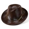 Огненная шляпа Burst Wind American Retro Jazz Hat Top Hat Fashion Burned Wool Hat Unisex Personality