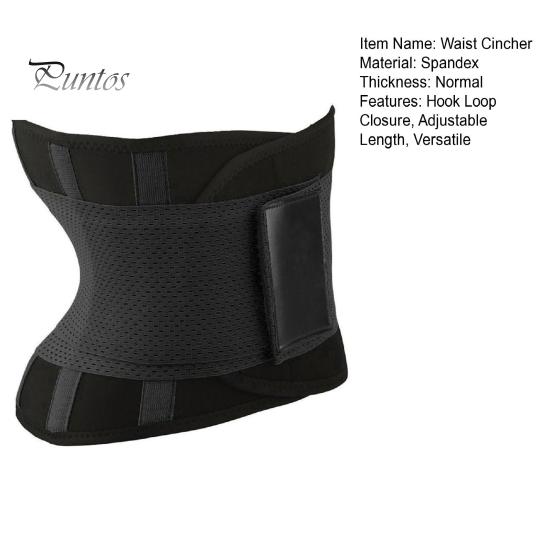 Пояс для похудения Waist Cincher с регулируемой застежкой-липучкой, корректирующий живот, изгибы в форме песочных часов, пояс для сжигания жира на животе и похудения на талии