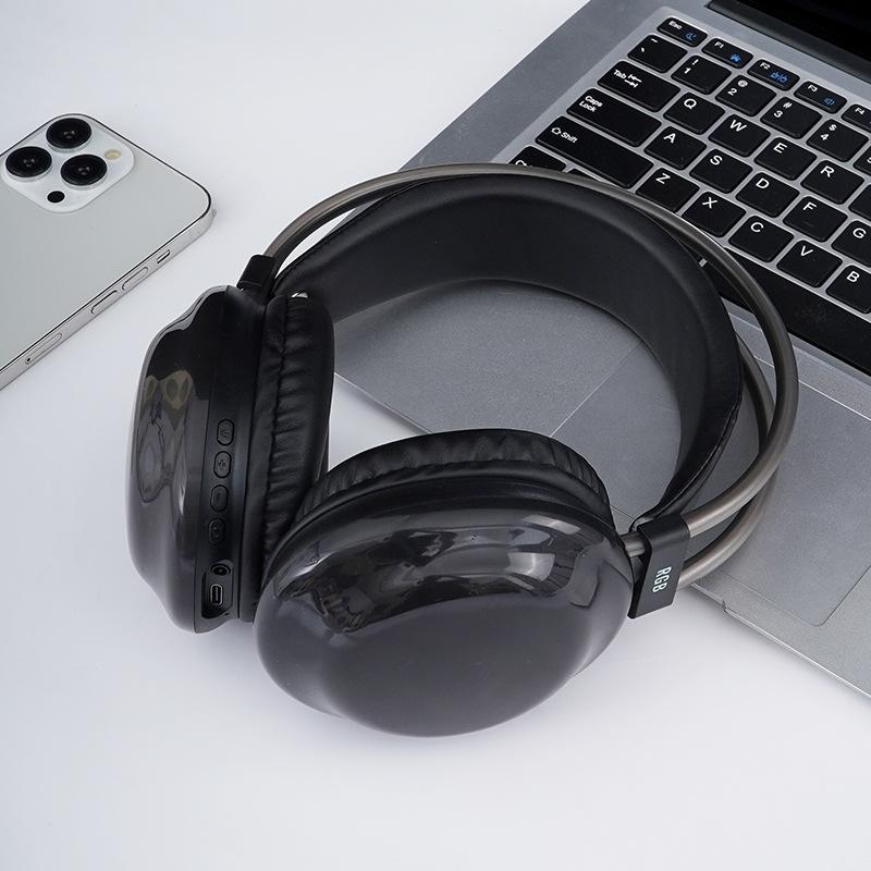 Гарнитура Bluetooth RGB Streamer Dazzling Light Headset E-sports Game Headset