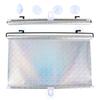 POPETPOP Car Windshield Roller Window Glass Blind Suction Cup Automatic Perfect for Car 2 Panels Sunshade, Sunshade, Shade, Shade, Shade, Visor,