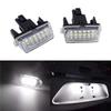 2 Pcs Car 12V No Error LED White Lights Waterproof License Plate Light Fit For Toyota Camry Corolla Yaris Vitz Prius 2012-2016