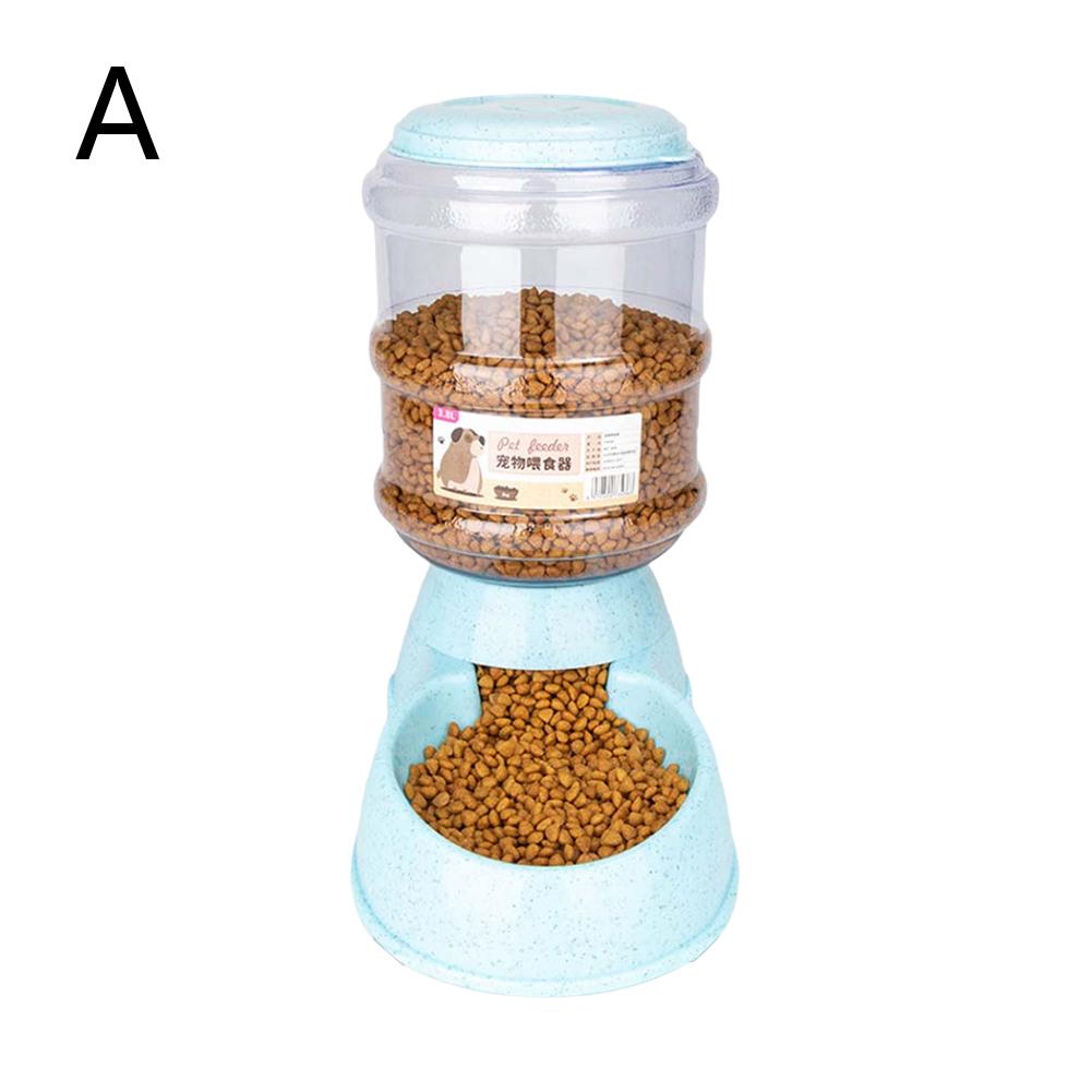 Большая емкость 3,8 л автоматическая кормушка для домашних животных для кошек собак диспенсер для воды ведро для хранения еды миска для кошек