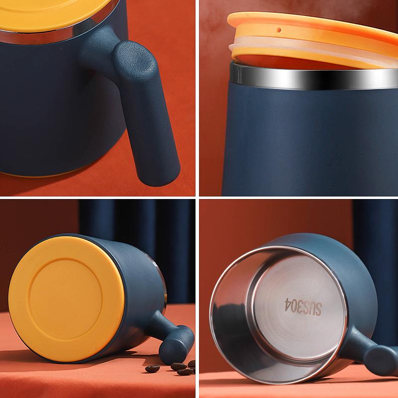 Кружка из нержавеющей стали 304, высококачественная кружка для кофе, переносная офисная термоизолированная кружка для воды для студентов, изоляционная кружка из нержавеющей стали