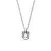 Silver Pile Necklace HSSN015650SI [L.H.]