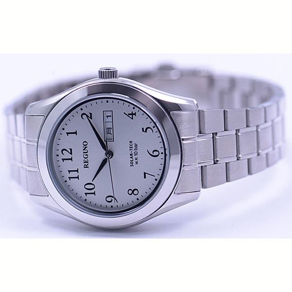Citizen Men's KM1-211-13 ( Watch REGUNO Solar-Tech Men's) Round Watch Silver Stainless Analog