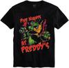 Новая игра ужасов FNAF At Freddys Периферия Принт Футболка Мужская Женская Хлопок Круглый вырез Летняя Новая Футболка Оверсайз Харадзюку Мода Топ