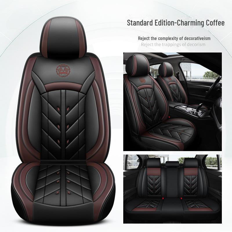 Universal Car Seat Cushion for Great Wall Cannon Pickup, Haval H6, Big Dog M6, First Love F7. Leather Full Cover Seat Cushion.