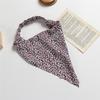 Floral Print Kerchief Head Wrap Women Headbands Hair Scarf for Women Elastic Hair Band Head Scarf