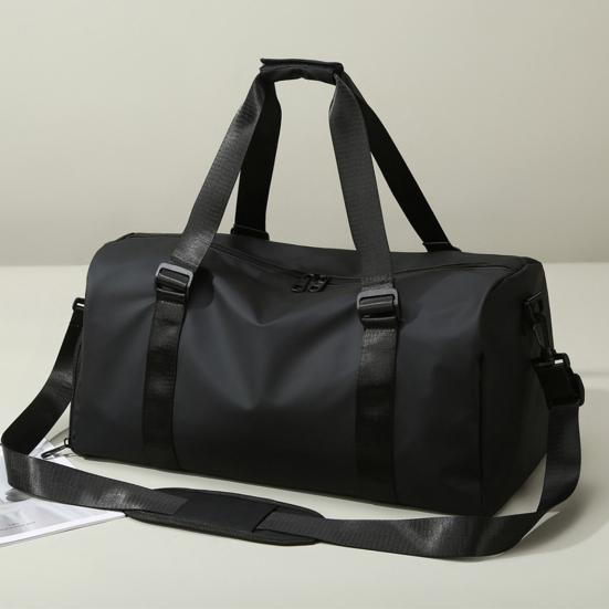 Unisex Duffle Bag Waterproof Gym Tote with Shoe Compartment Wet Pocket Carry on Weekender Duffel for Men Women Sports Travel Fitness