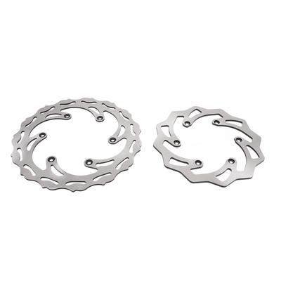 2 ШТ. Передние Задние Тормозные Диски Роторы для 125‑500 XCF XCW SX SXF EXC EXCF TPI 6D 1994 по 2022 Мотоцикл