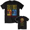 Официальная футболка Guns N Roses Use Your Illusion World Tour Черная Новая S M L XL XX