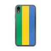 Coque - PIXELFORMA - iPhone XR - Drapeau Du Gabon - Silicone Souple - Protection Optimale