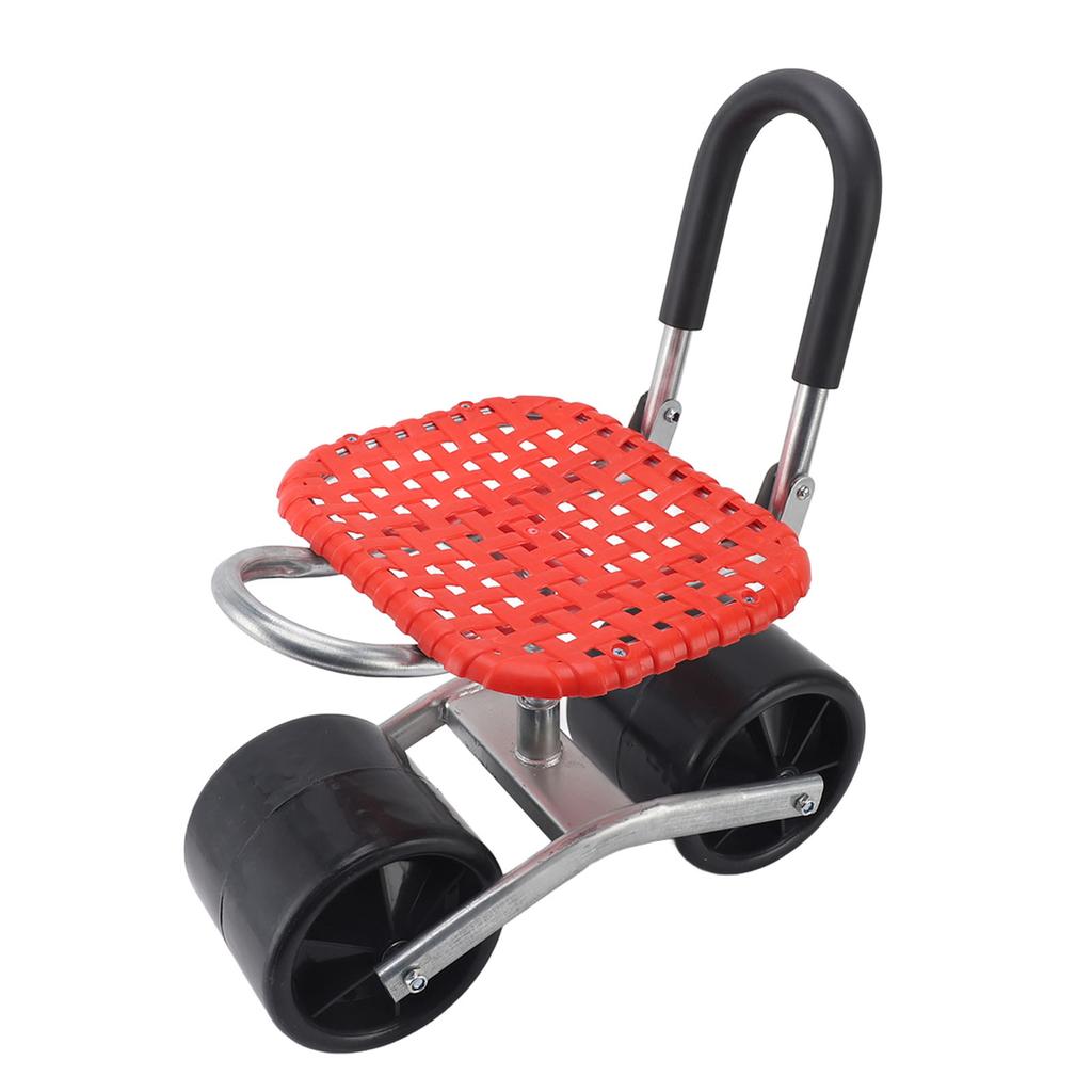 Садовое рабочее сиденье на колесиках. Экономия труда. Утюг. Удобная регулировка с 2 колесами. 