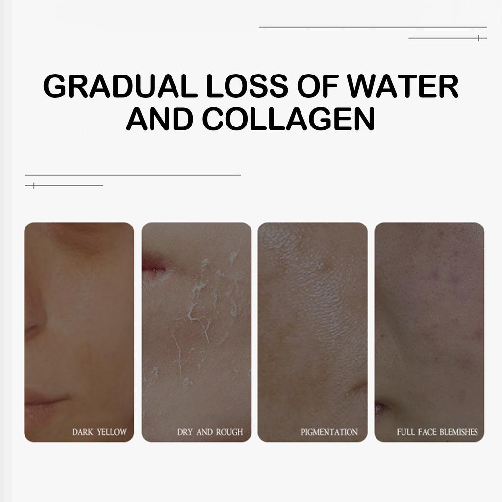 Коллагеновая маска для лица для увлажнения, увлажнения, укрепления и увлажнения Маска для лица для ежедневного увлажнения 20 мл