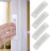 4Pcs Rectangular Door and Window Window Opening Auxiliary Handle, Simple Super Glue Window Safety Door Handle