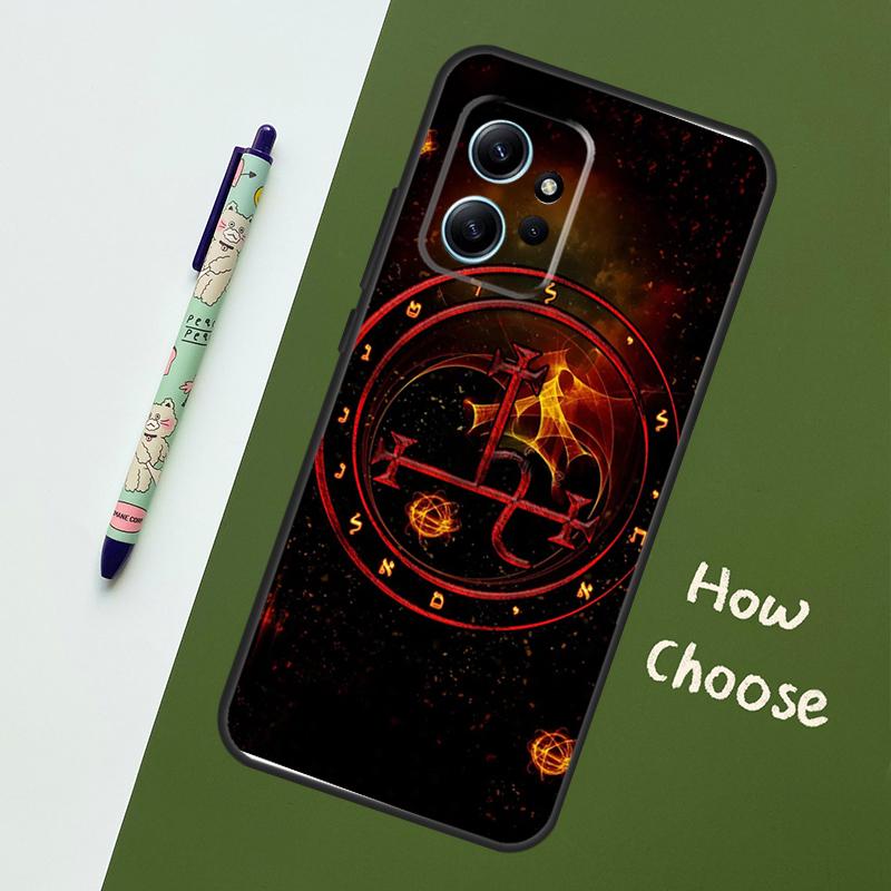 Чехол с печатью Сигил Лилит для Xiaomi Redmi Note 13 10 11 12 14 15 Pro Plus Чехол для Redmi 15C 15 14C 10C 12C 13C