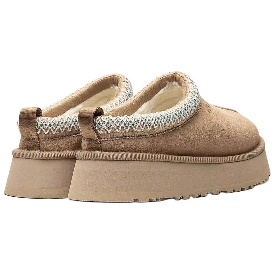 UGG Мюли Удобные тапочки без застежек с закрытым носком Женские тапочки Светло-коричневые 1122553-SAND