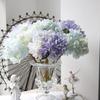 Silk Flower Artificial Flowers 10 Colors Hydrangea Bouquet Exquisite Fake Flower  Home Ornament
