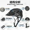 Bike Helmet Mountain Cycling Skateboarding PC Safety Adults Unisex