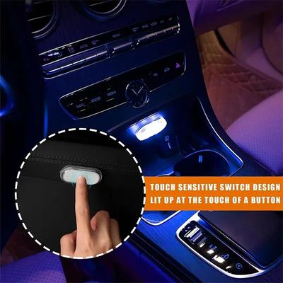 Для Land Rover Range Rover USB-зарядка Сенсорный Ночной Свет в Багажнике Светодиодный Салонный Светильник для Чтения на Крыше Автомобиля Перезаряжаемый