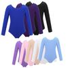 Girls Toddler Long Sleeve Leotard Gymnastics Ballet Leotard Jumpsuit Dance Costumes