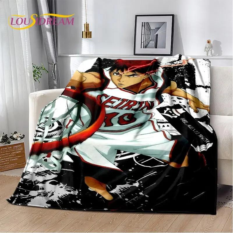 Плюшевое одеяло Kuroko'S Basketball, Фланелевое одеяло-плед для гостиной, спальни, кровати, дивана, пикника