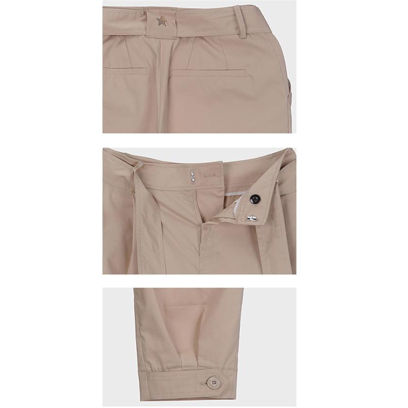Fashion belt casual pants [Korean brand selection, please refer to size chart]