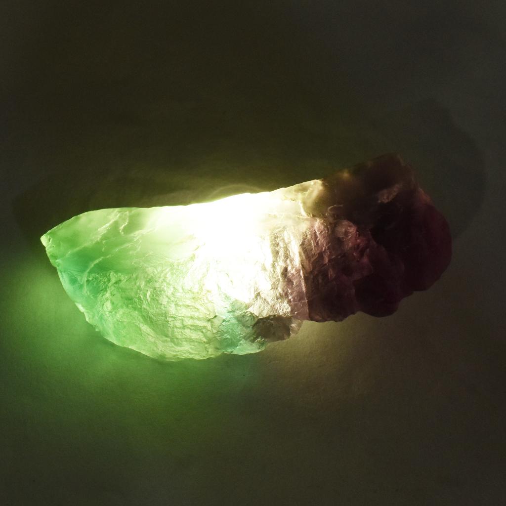 85 Ct Natural CERTIFIED Multi Color Uncut Fluorite Raw Rough Loose Gemstone