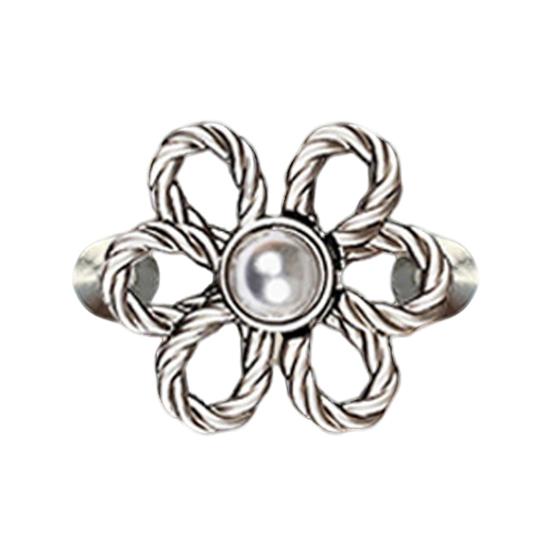 Цветочные джинсы пуговицы брюки талии регулируемые без шитья пряжки декоративные джинсовые пуговицы булавки для свободных джинсов брюки юбки