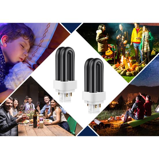 Mosquito Light Tube U Shape Mosquito Eradication Long Service Life Universal Energy Saving Mosquito Light Bulb Office Supply