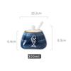 Japanese Style Ceramic Seasoning Pot Set Kitchen Salt Shaker Seasoning Box Seasoning Bottle Sugar MSG Seasoning Pot