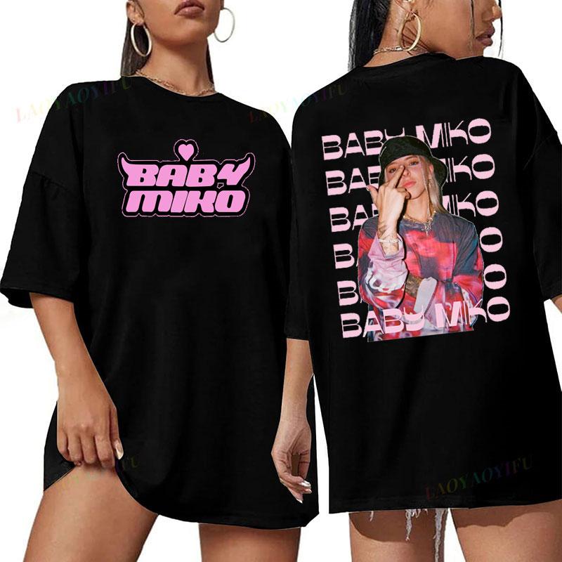 Camisetas Young Miko Latin Star Tshirt 90s New Female Tee Fashion Popular Shoujo Girl Style Unisex Music Graphic T Shirts