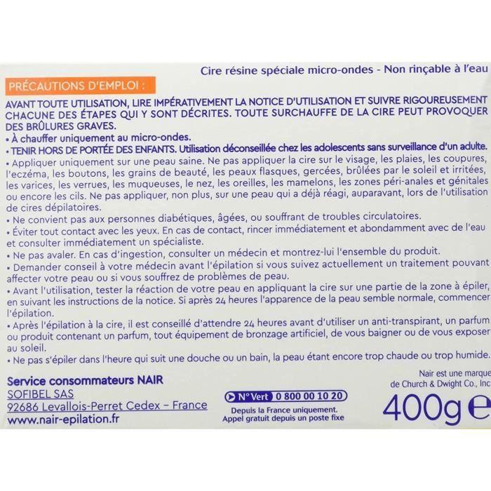 Cire Divine - Nair - Цветок Тиаре - Эффективность для коротких волос - Профессиональный результат - 400 г