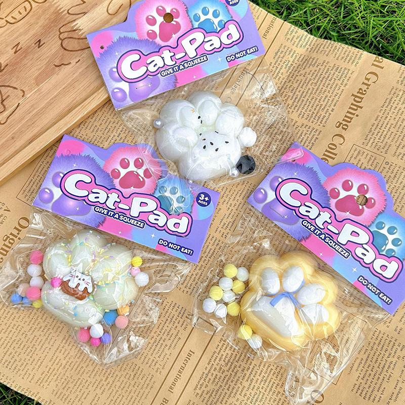 Игрушки для снятия стресса Cat Paw Kawaii Cartoon Antistress Toys для снятия стресса
