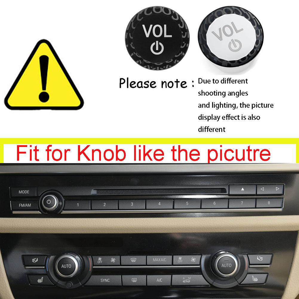 Ручка регулировки громкости автомобиля, кнопка, кольцо, накладка для BMW 5, 6, 7, X5, X6, серии F10, F11, F18, F12, F13, F01, F02, F15, F16, с