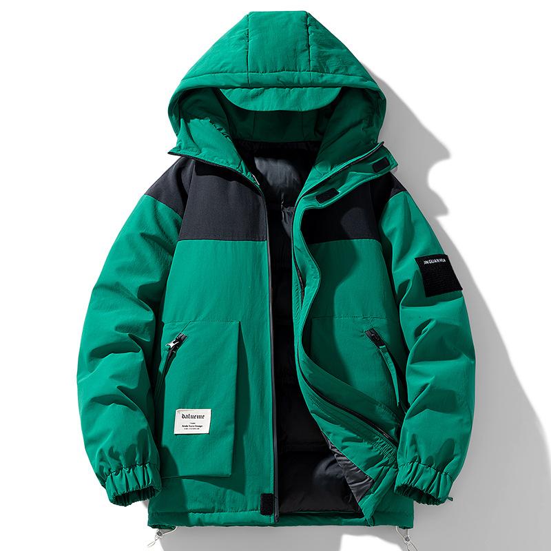 Вы можете носить мужскую одежду с хлопковой подкладкой, утепленную короткую одежду с хлопковой подкладкой зимой и корейскую версию курток с хлопковой подкладкой для мужчин.