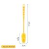Colorful Silicone Cup Brush with Long Handle for Versatile Kitchen Cleaning