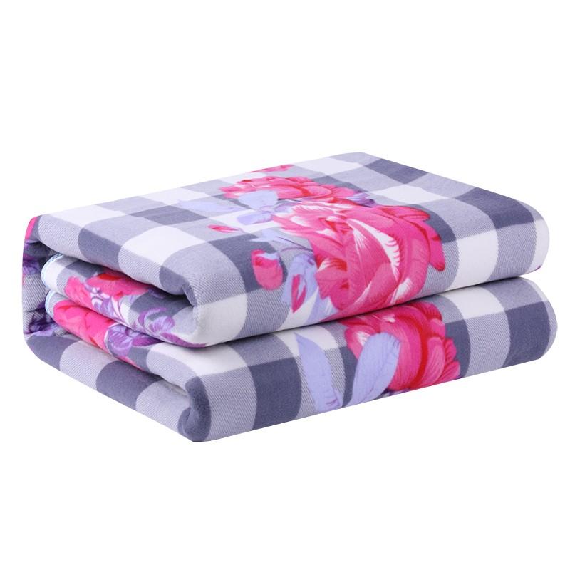 Cozy Soft Flannel Electric Heated Winter Blanket Electric Blanket Electric Heated Soft Temperature Control