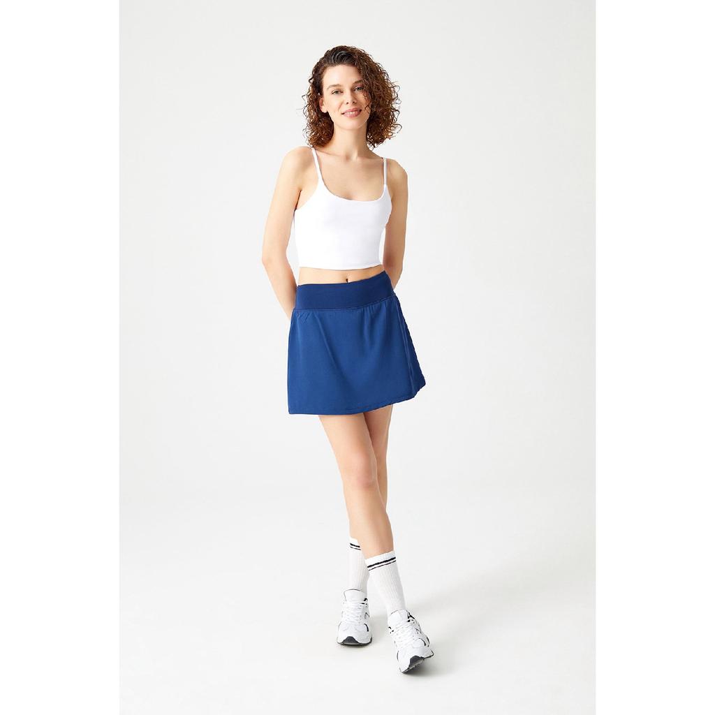 White 2 Layer Tennis Skirt - Shorts Skirt - Sports Skirt Tennis Skirt