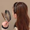 Beautiful Toothed Hair-fixed Bezel Elegant Lady Wavy Headband Hair Styling Tool Hoop