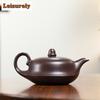 340ml Authentic Zisha Beauty Tea Kettle Classic Yixing Purple Clay Tea Pot Raw Ore Aged Old Purple Mud Teapot Customized Tea Set