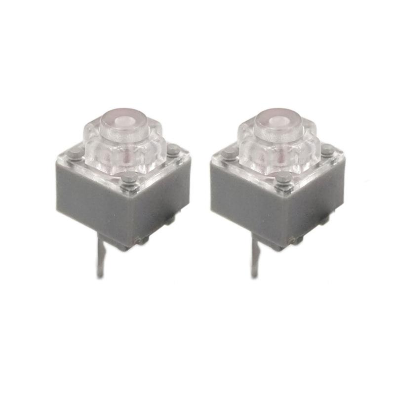 6x6x7.2mm Quiet Microswitch 10Million Clicks Life Mouse Button 2Pins Microswitches 10PCs